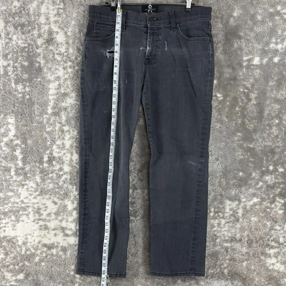 7 For All Mankind Luxe Performance‎ Mens Sz 33 Standard Jeans Straight (33x29)